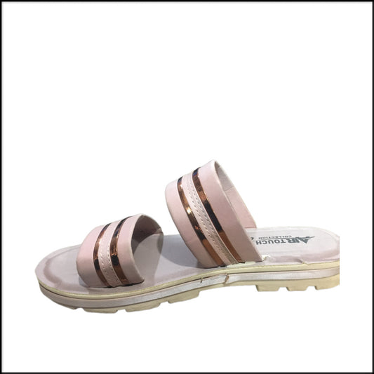 Astoria Women’s Triple Strap Comfort Sandals – Coffee Brown