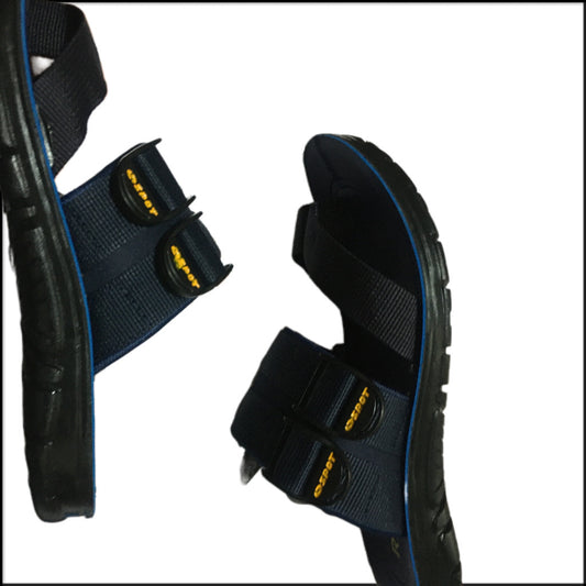 Men’s Adjustable Outdoor Sandals – Navy Blue