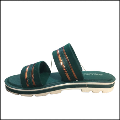 Astoria Women’s Triple Strap Comfort Sandals – Coffee Brown
