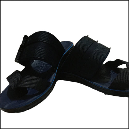 Men’s Adjustable Outdoor Sandals – Navy Blue